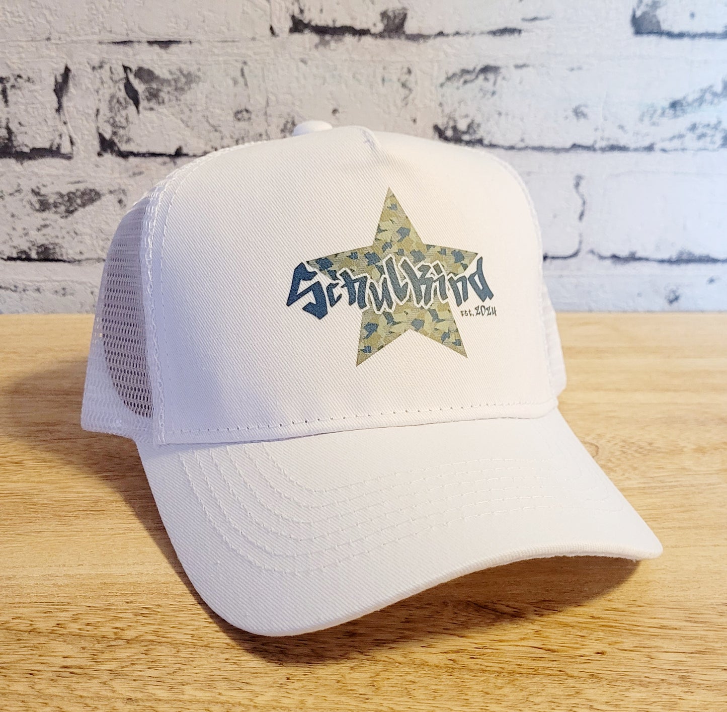 "Camouflage Geometrie" Trucker Cap - Schulkind Star