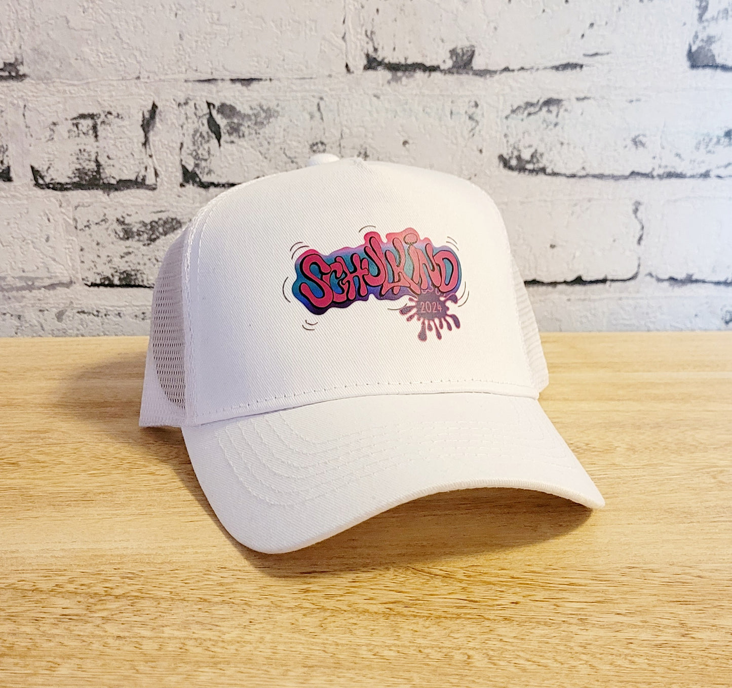 "Farbverlauf Ocean" Trucker Cap - Schulkind