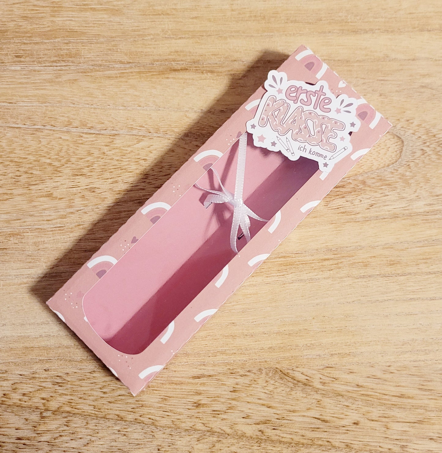 "Regenbogen und Herzen" Papeterie PenBox