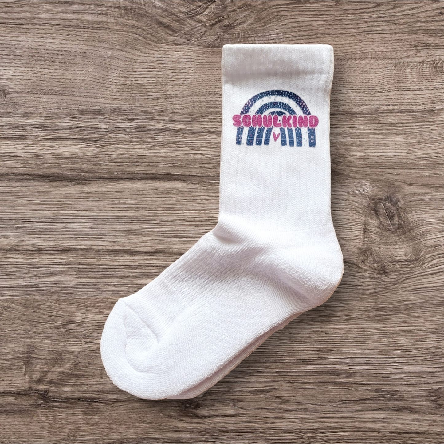 "Milchstrasse" Schulkind Socken - Design Rainbow
