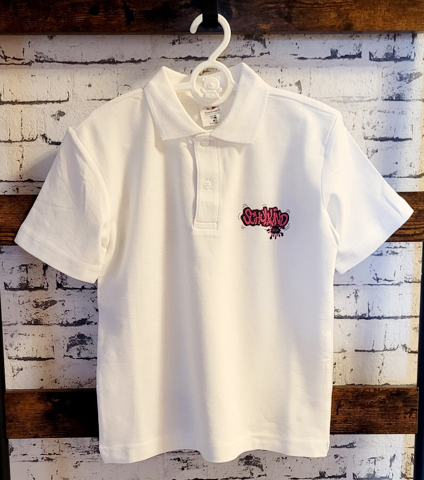 "Halbkreis Rätsel" Poloshirt Unisex
