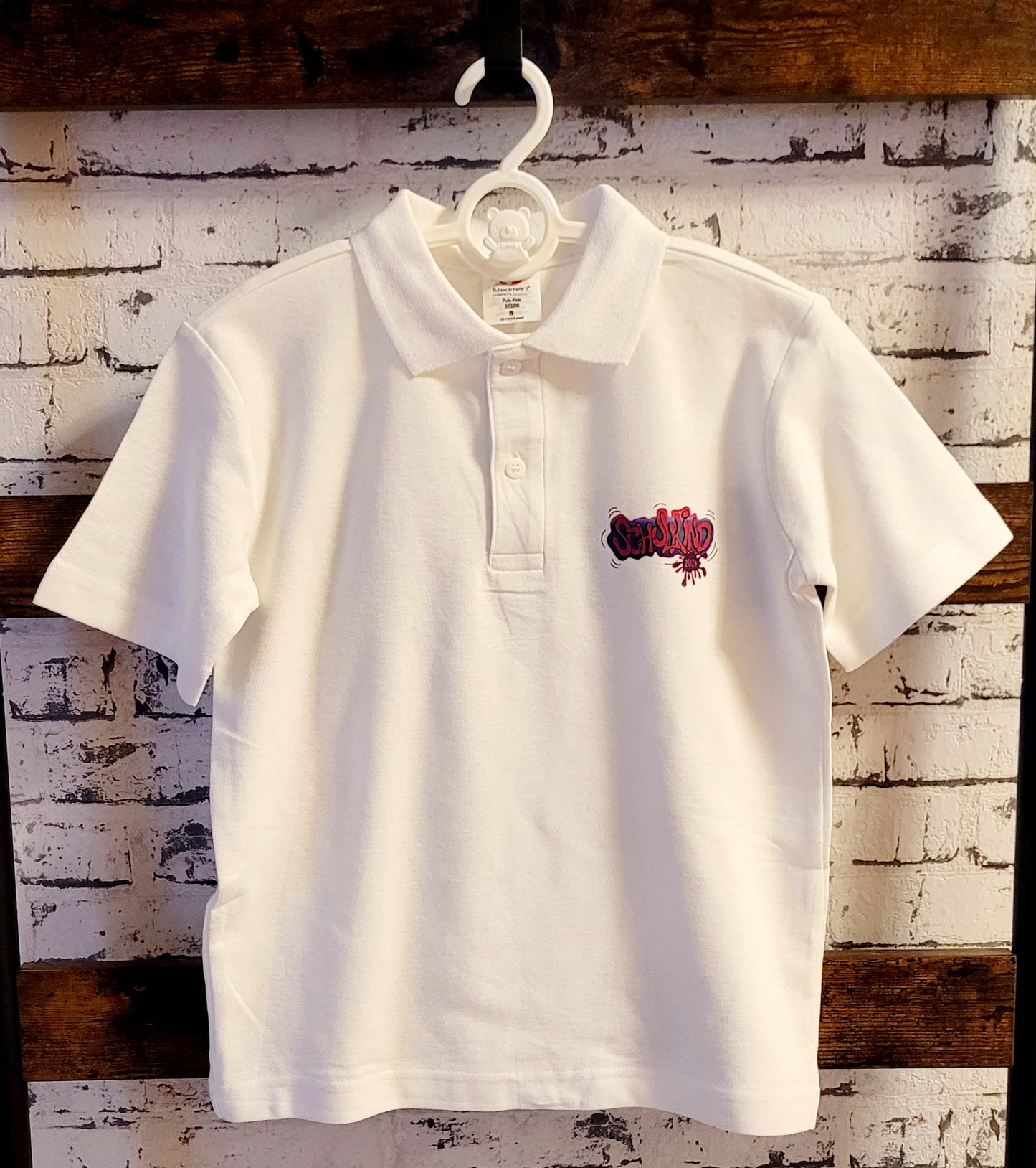 "Farbverlauf Ocean" Poloshirt Unisex