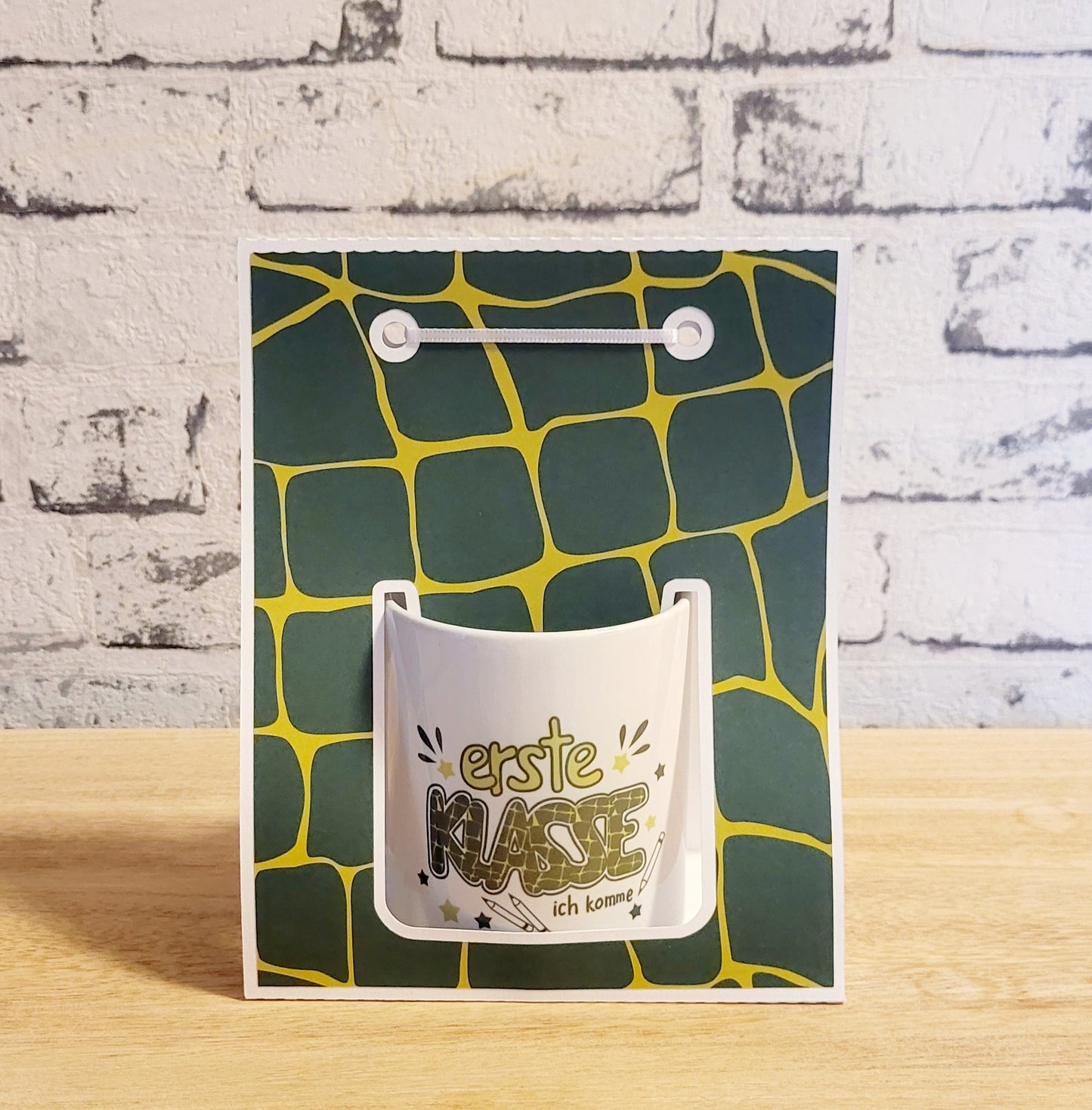 "Krokodil" Schulkind Tasse