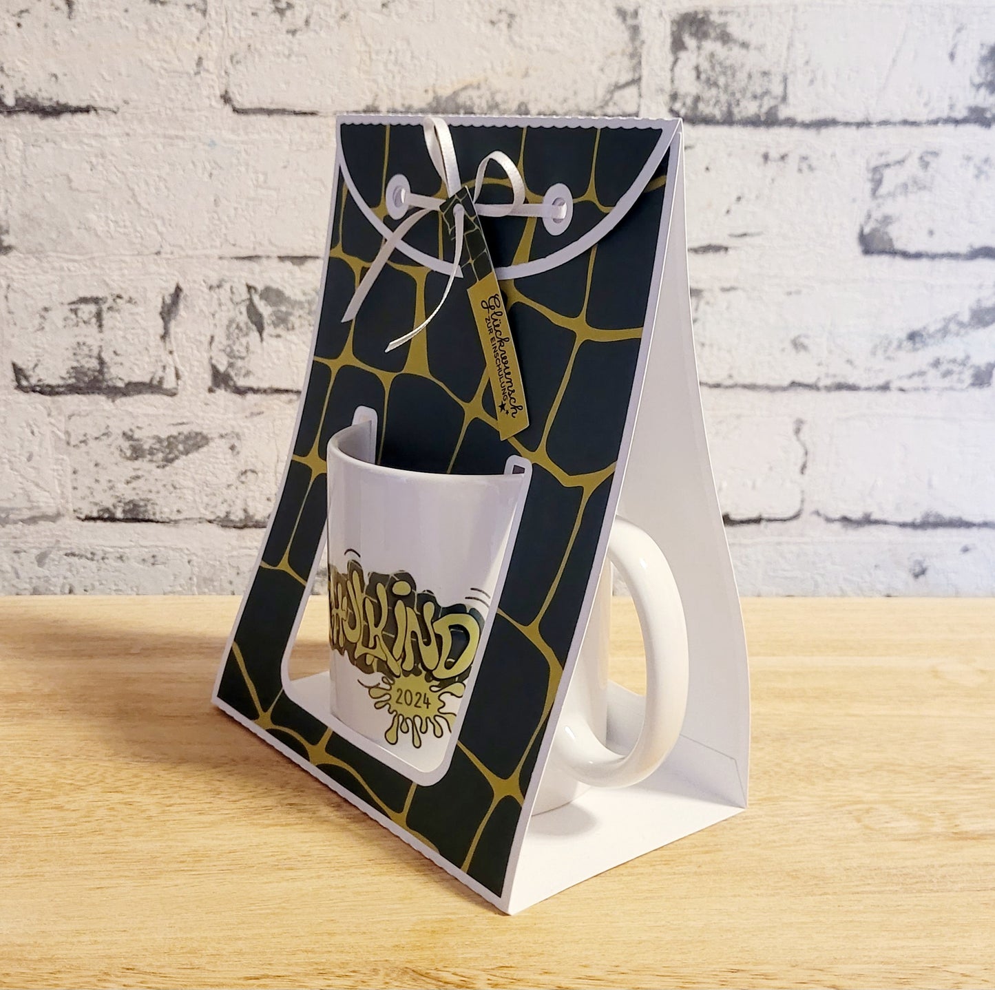 "Krokodil" Schulkind Tasse