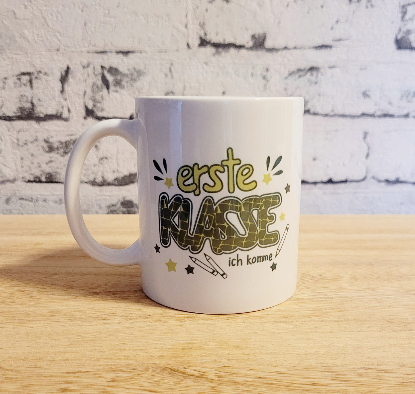 "Krokodil" Schulkind Tasse