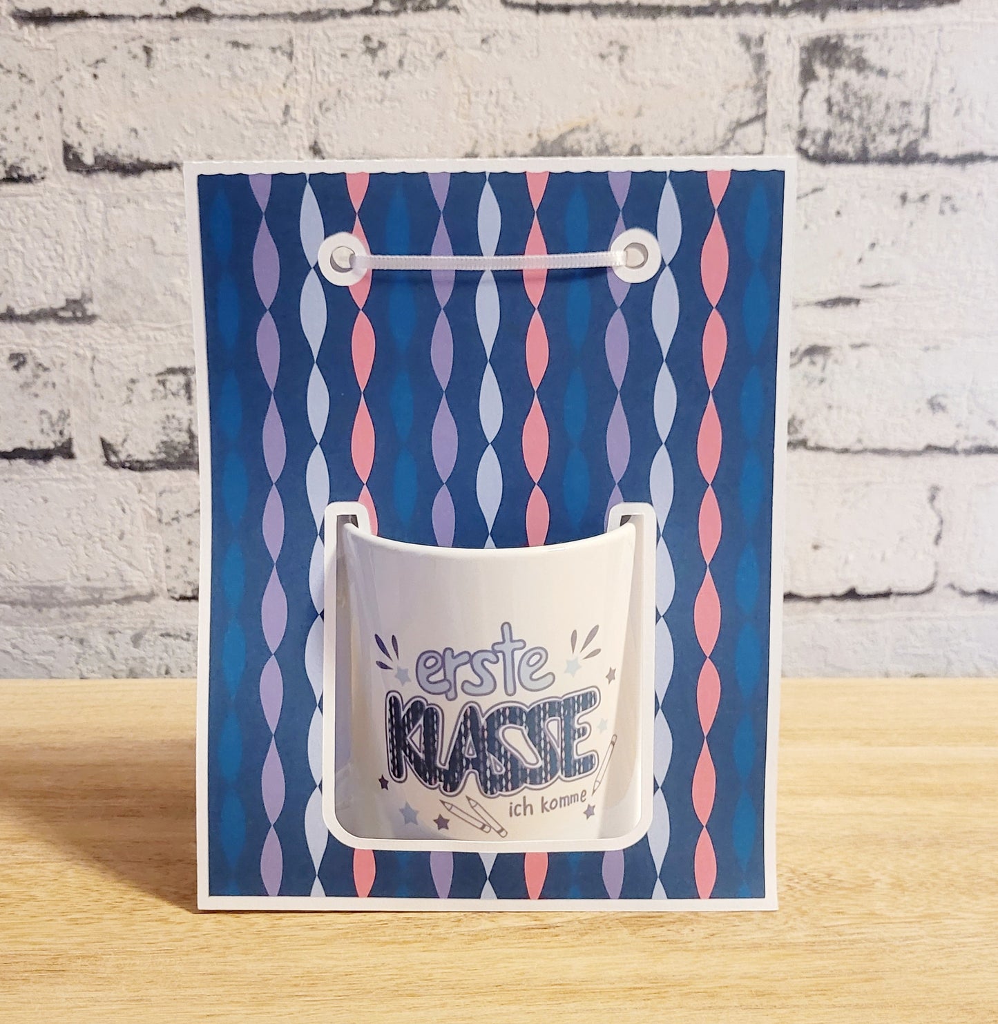 "Karneval Girlanden" Schulkind Tasse