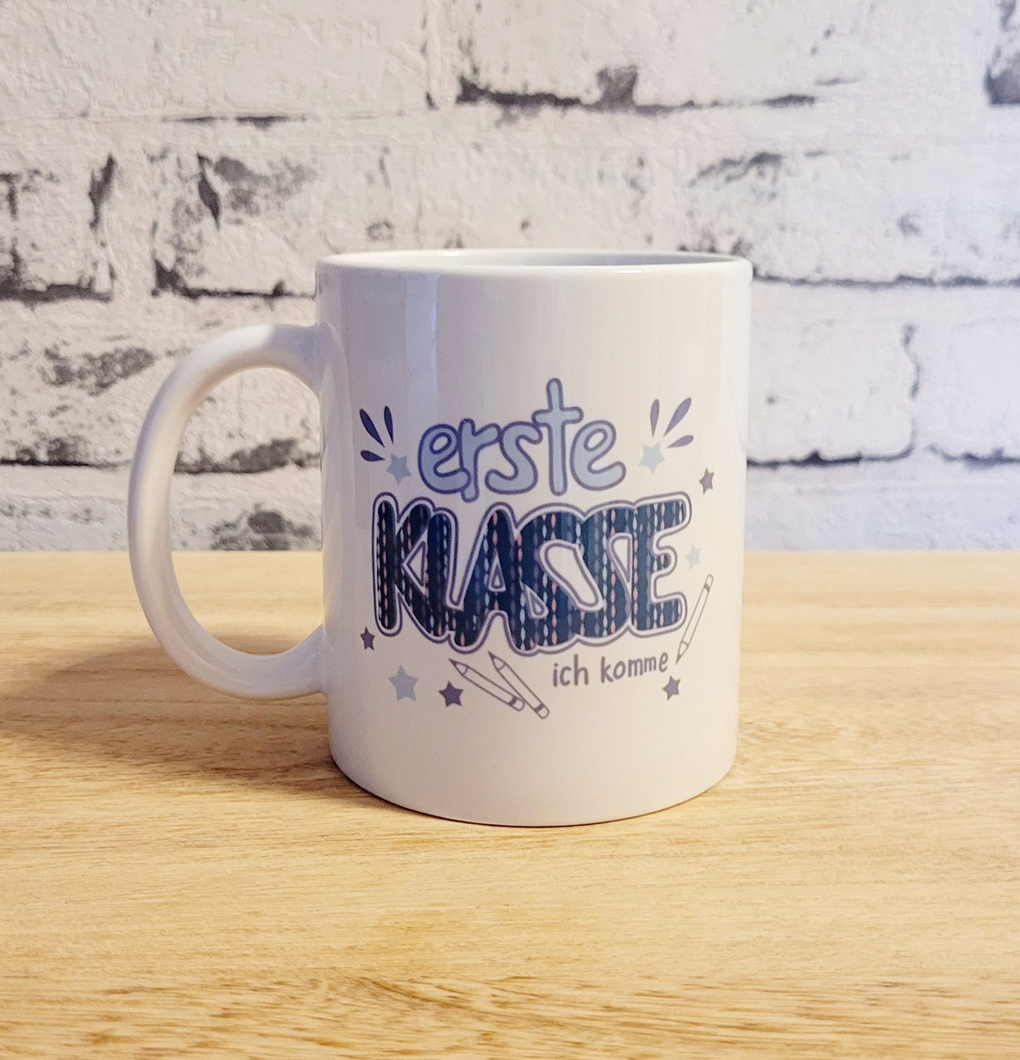 "Karneval Girlanden" Schulkind Tasse