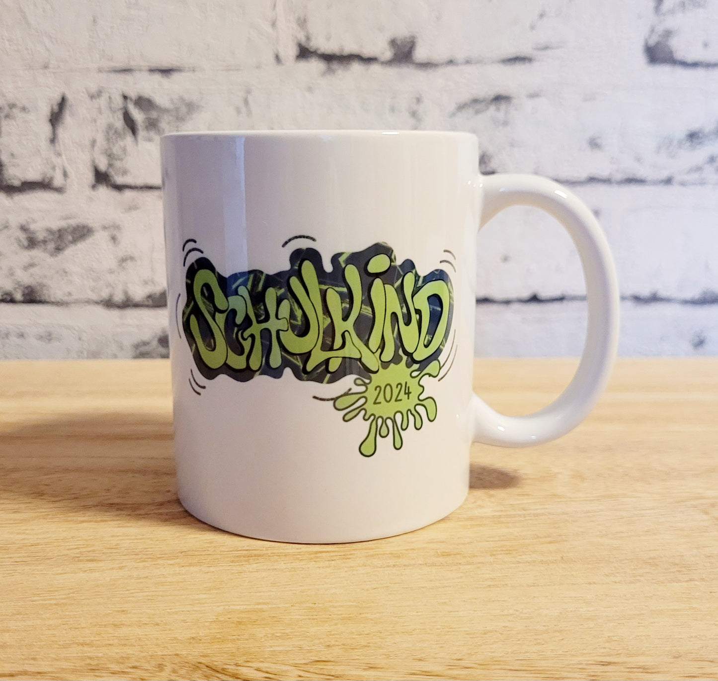 "Vintage Fragment" Schulkind Tasse