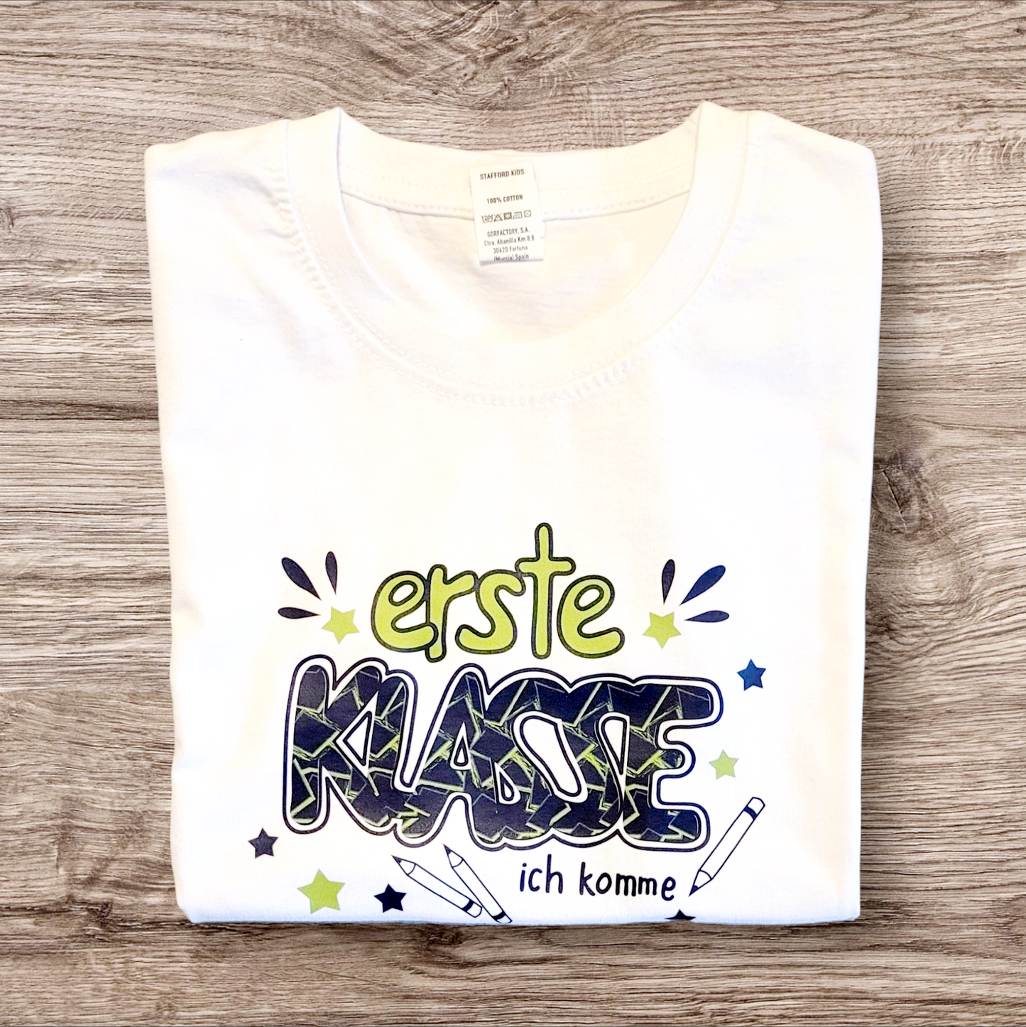 "Vintage Fragment" Shirt Boys - Erste Klasse