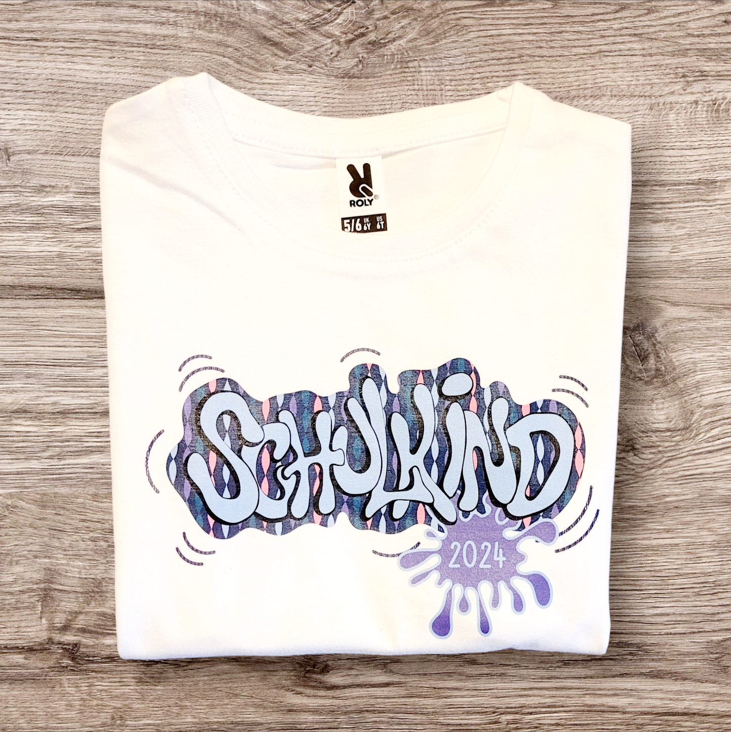 "Karneval Girlanden" Shirt Girls - Schulkind