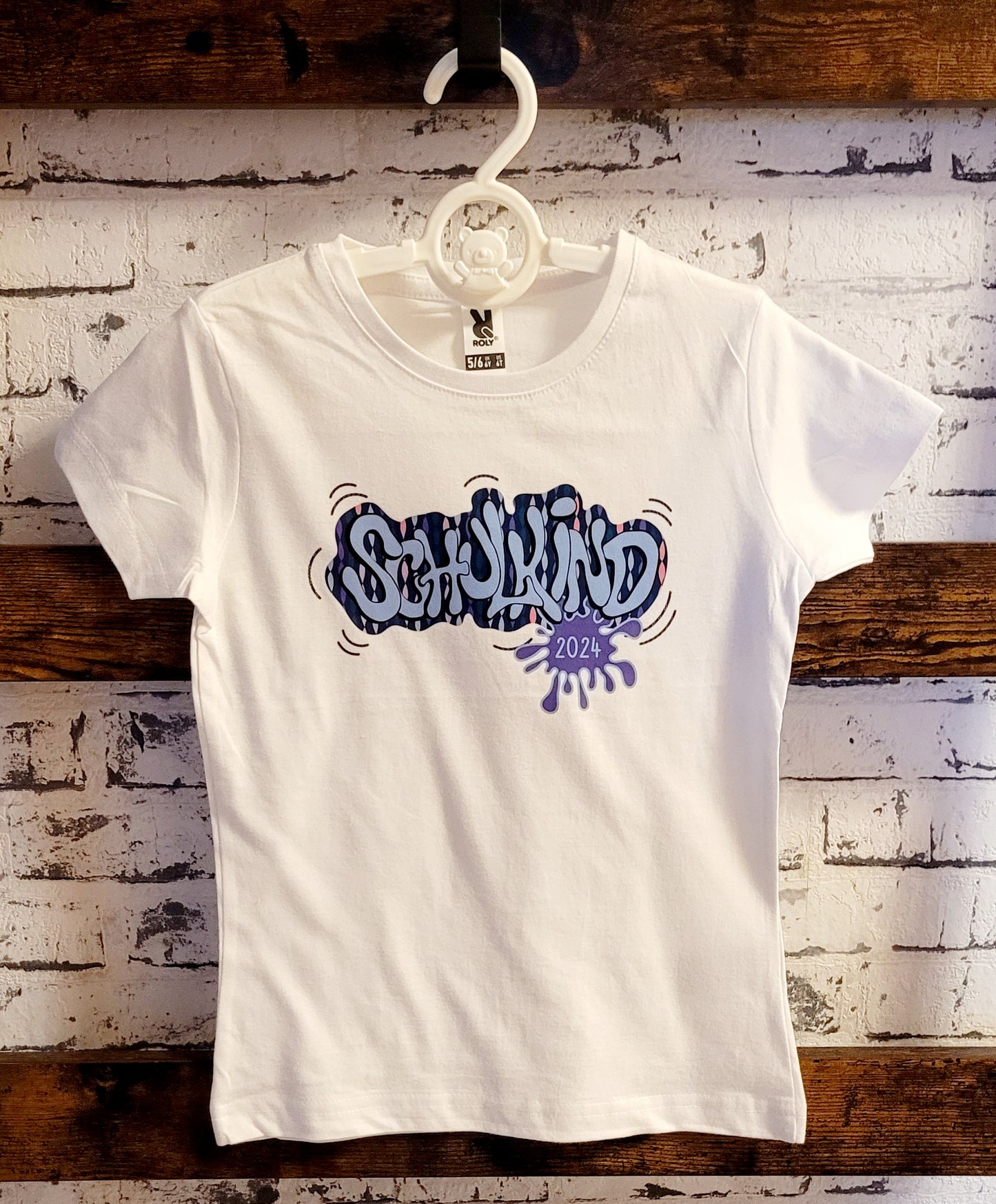 "Karneval Girlanden" Shirt Girls - Schulkind