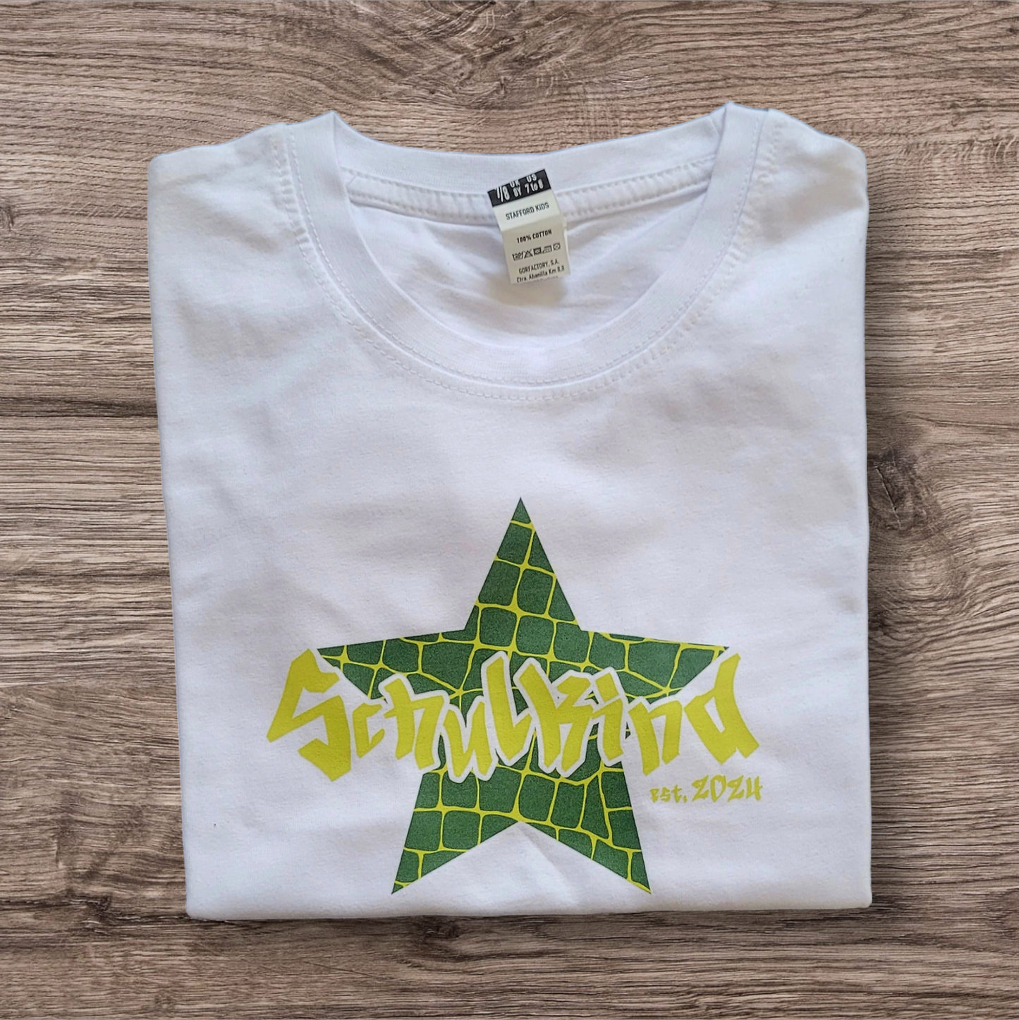 "Krokodil" Schulkind Shirt Boys - Star