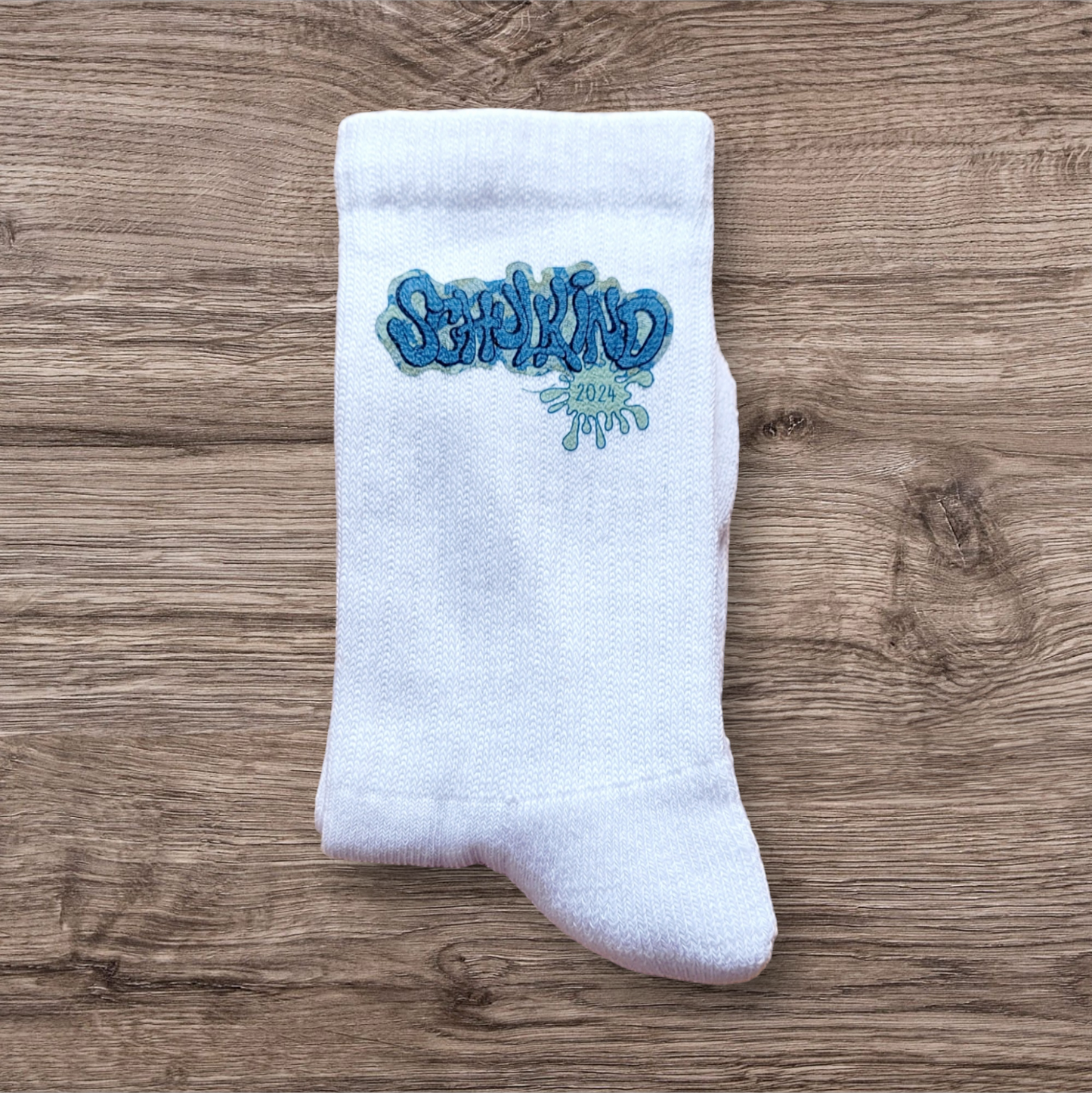"Camouflage Geometrie" - Schulkind Socken - Design Schulkind