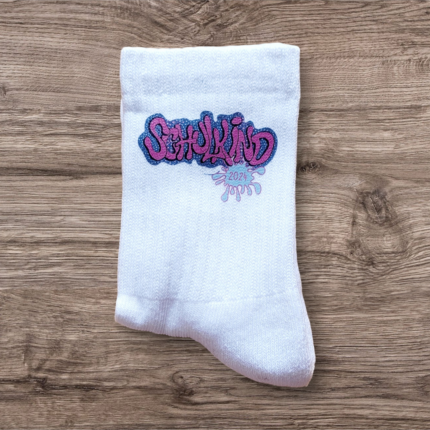 "Milchstrasse" - Schulkind Socken - Design Schulkind