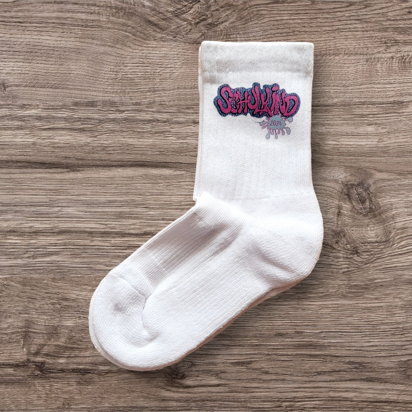 "Milchstrasse" - Schulkind Socken - Design Schulkind