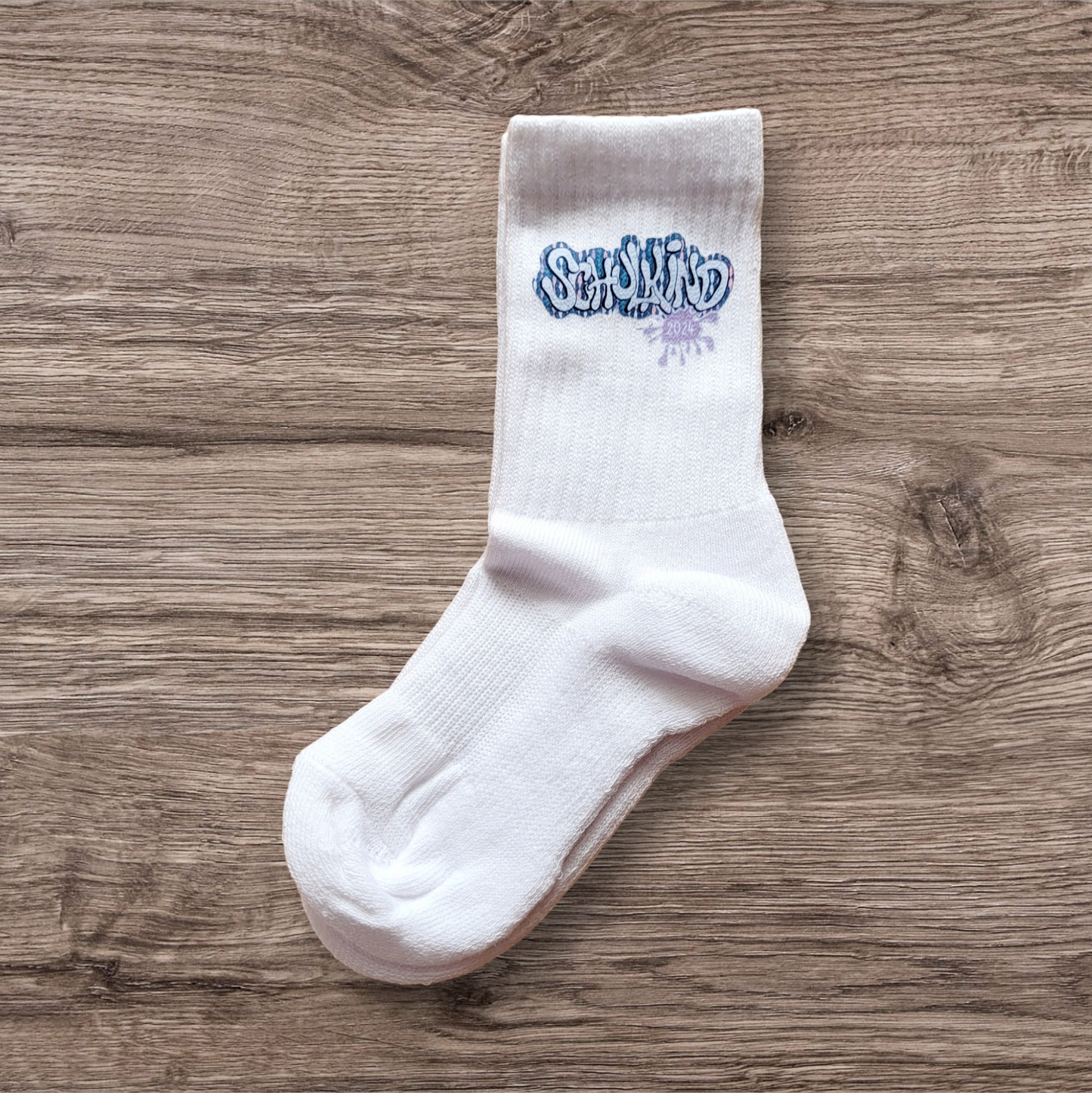 "Karneval Girlanden" - Schulkind Socken - Design Schulkind