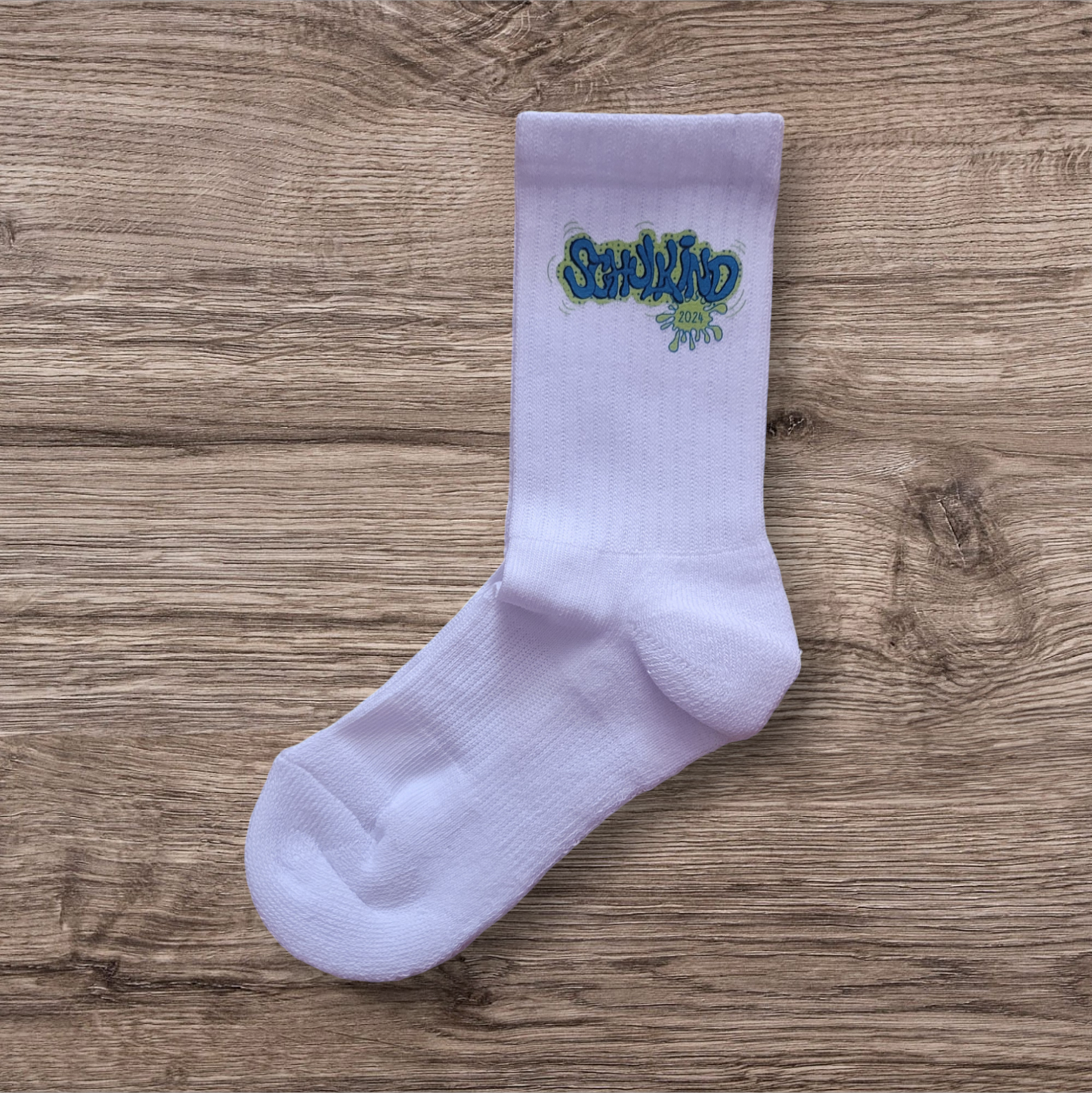 "Diamanten Punkte" - Schulkind Socken - Design Schulkind