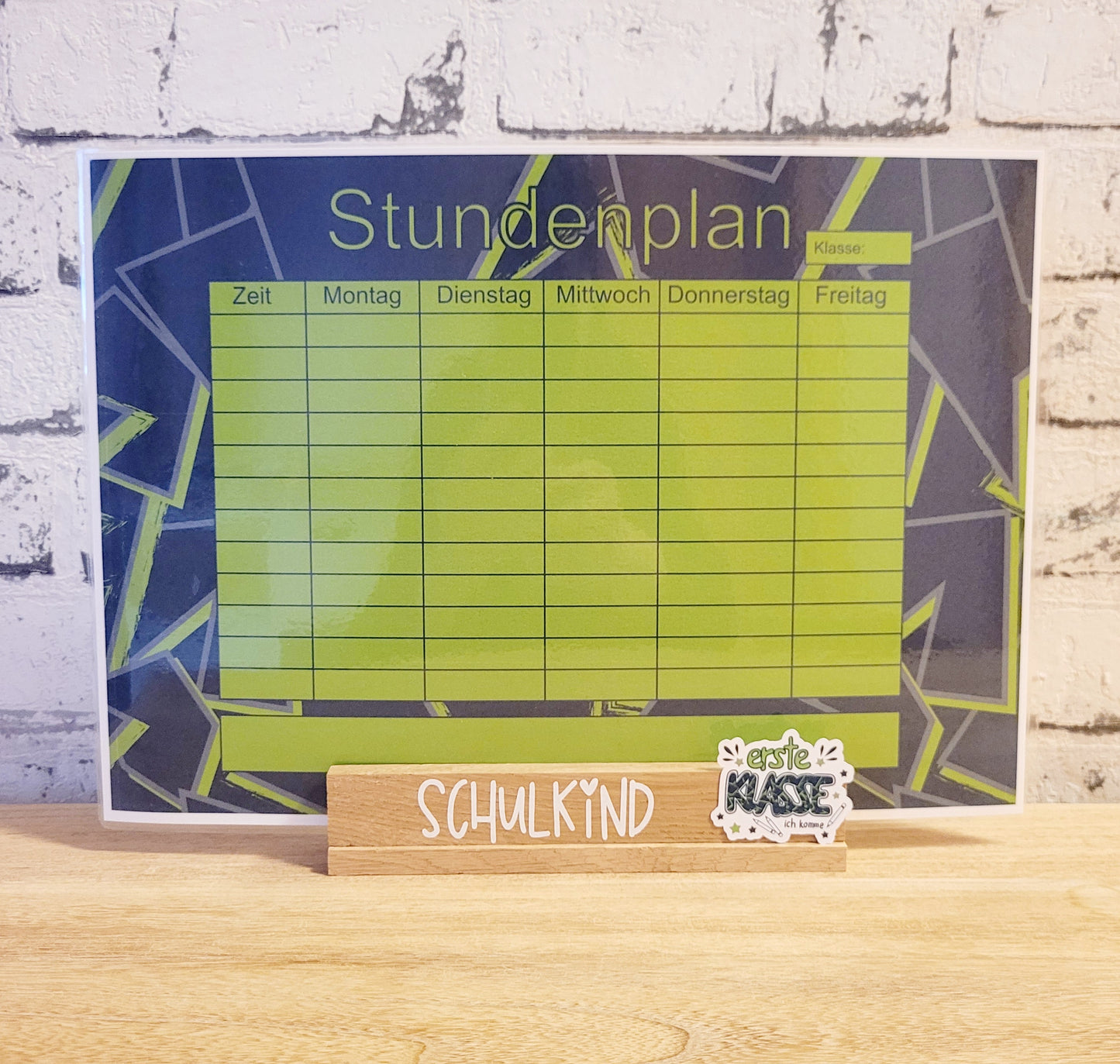 "Vintage Fragment" Stundenplan