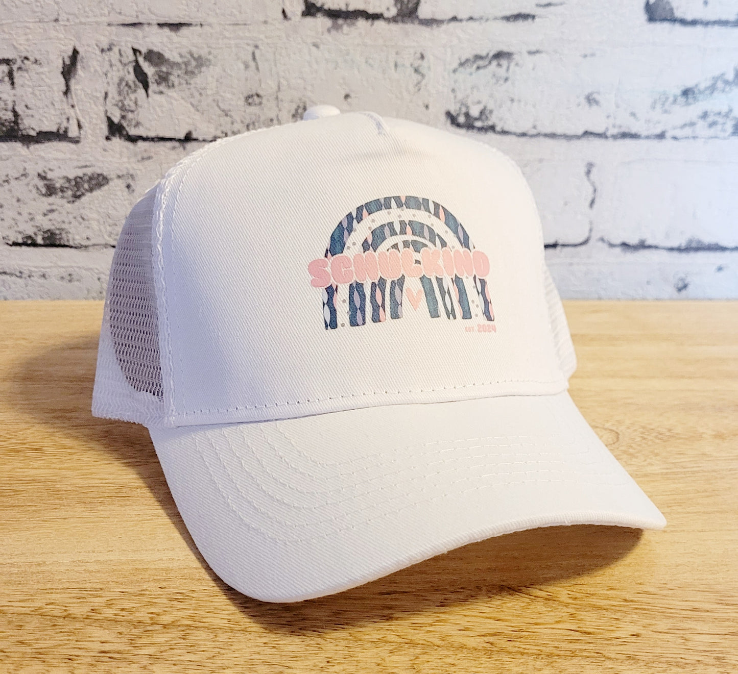 "Karneval Girlanden" Trucker Cap - Schulkind Rainbow