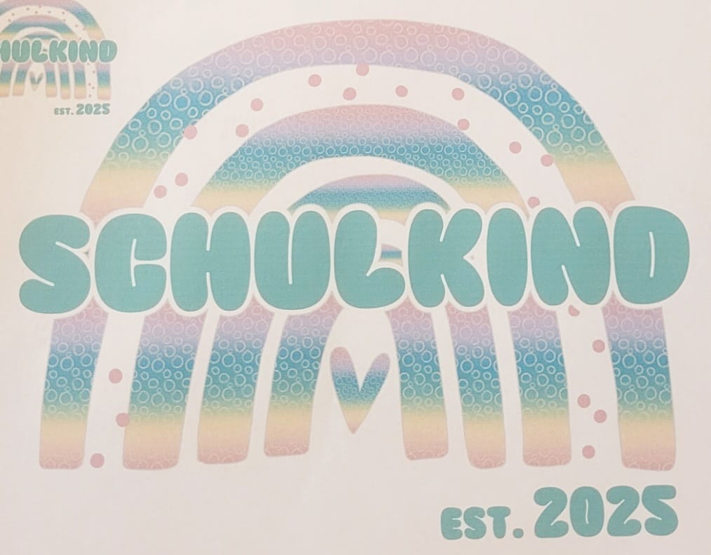 "Marias Wunschverlauf" Schulkind Shirt Girls - Rainbow