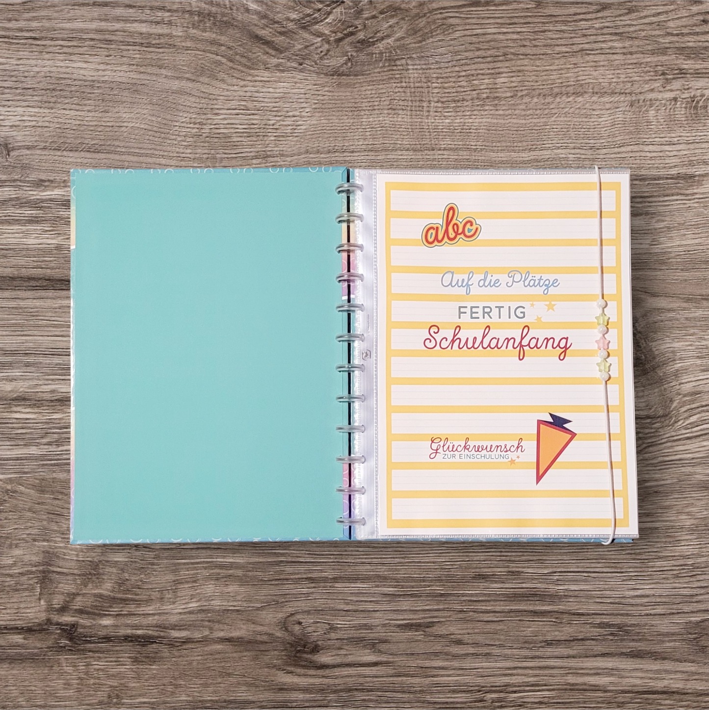 "Marias Wunschverlauf" Papeterie Zeugnismappe