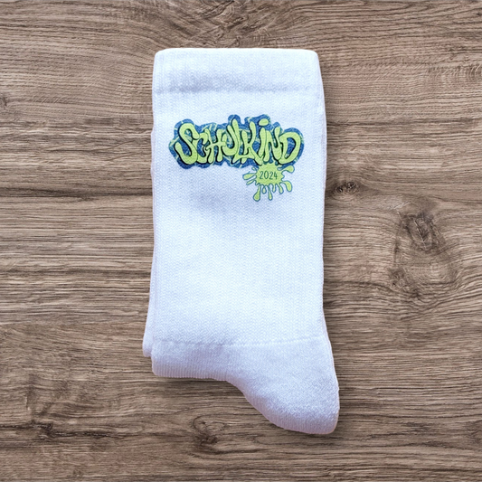 "Vintage Fragment" - Schulkind Socken - Design Schulkind