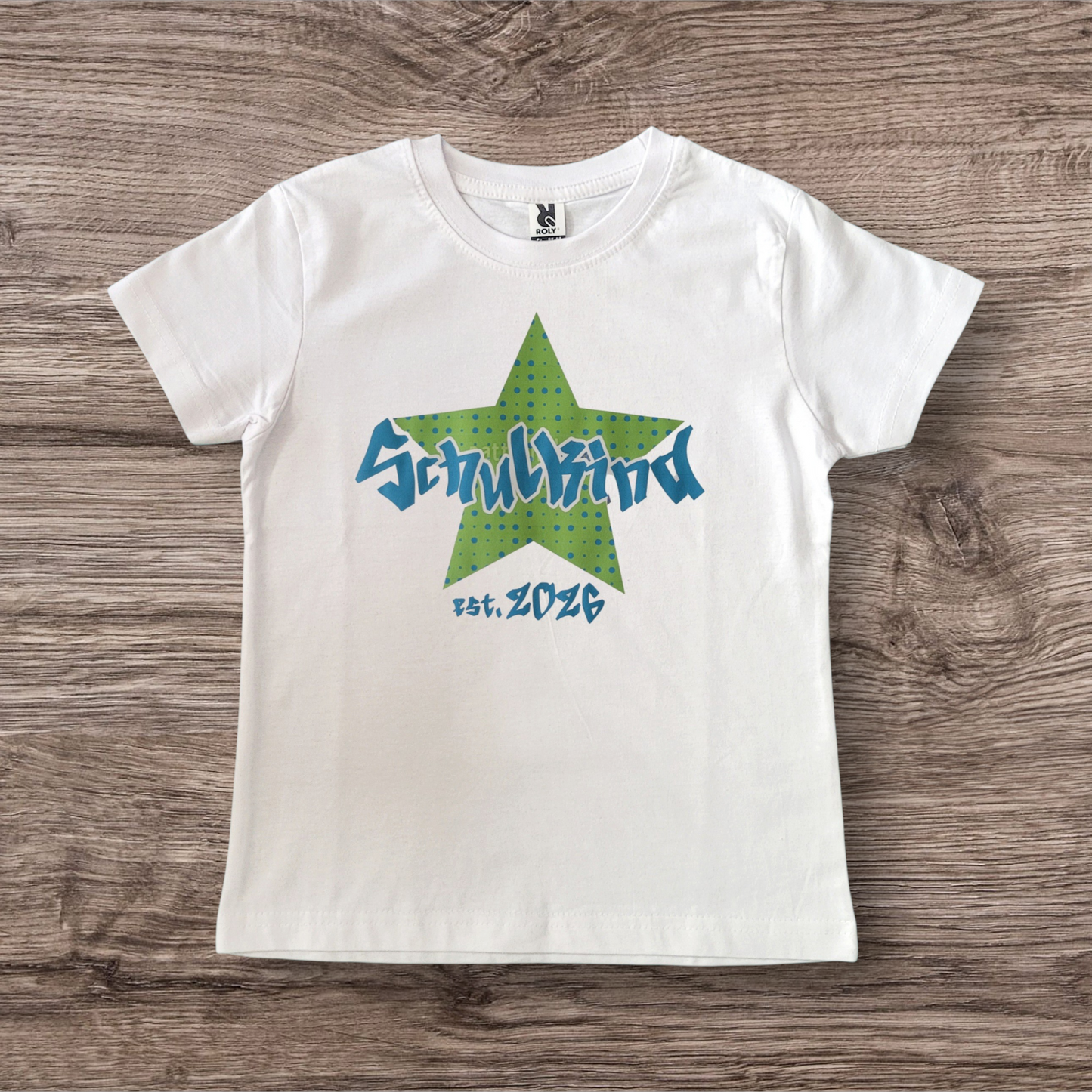"Diamanten Punkte" Schulkind Shirt Boys - Star