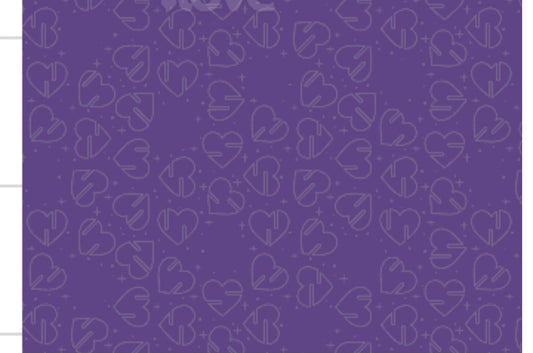 "Herzen und Sterne" 1x1 Buttonmagnet Geschenkset