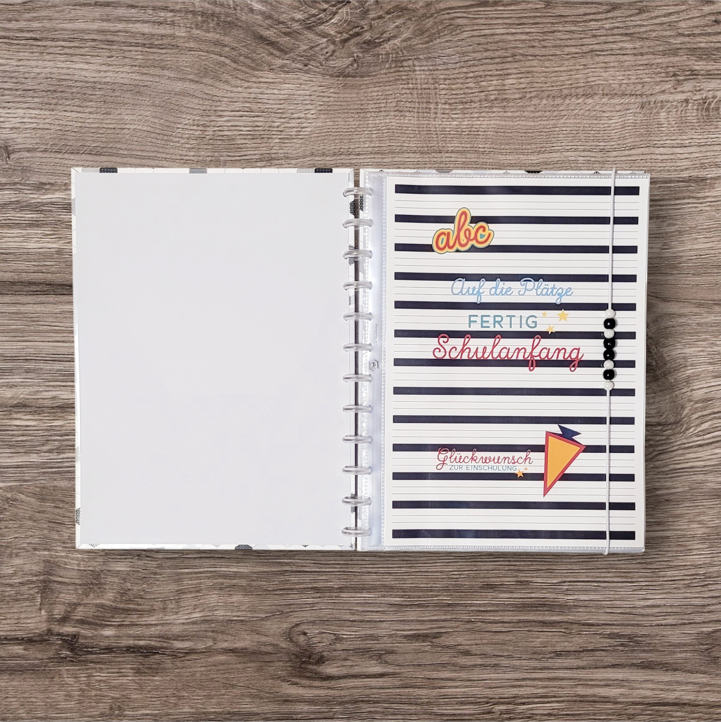 "Herxagonal Polka" Papeterie Zeugnismappe