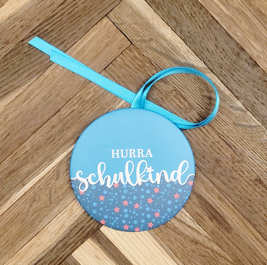 "Himmlischer Tanz" Hurra Schulkind Button-Anhänger