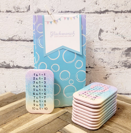 "Marias Wunschverlauf" 1x1 Buttonmagnet Geschenkset